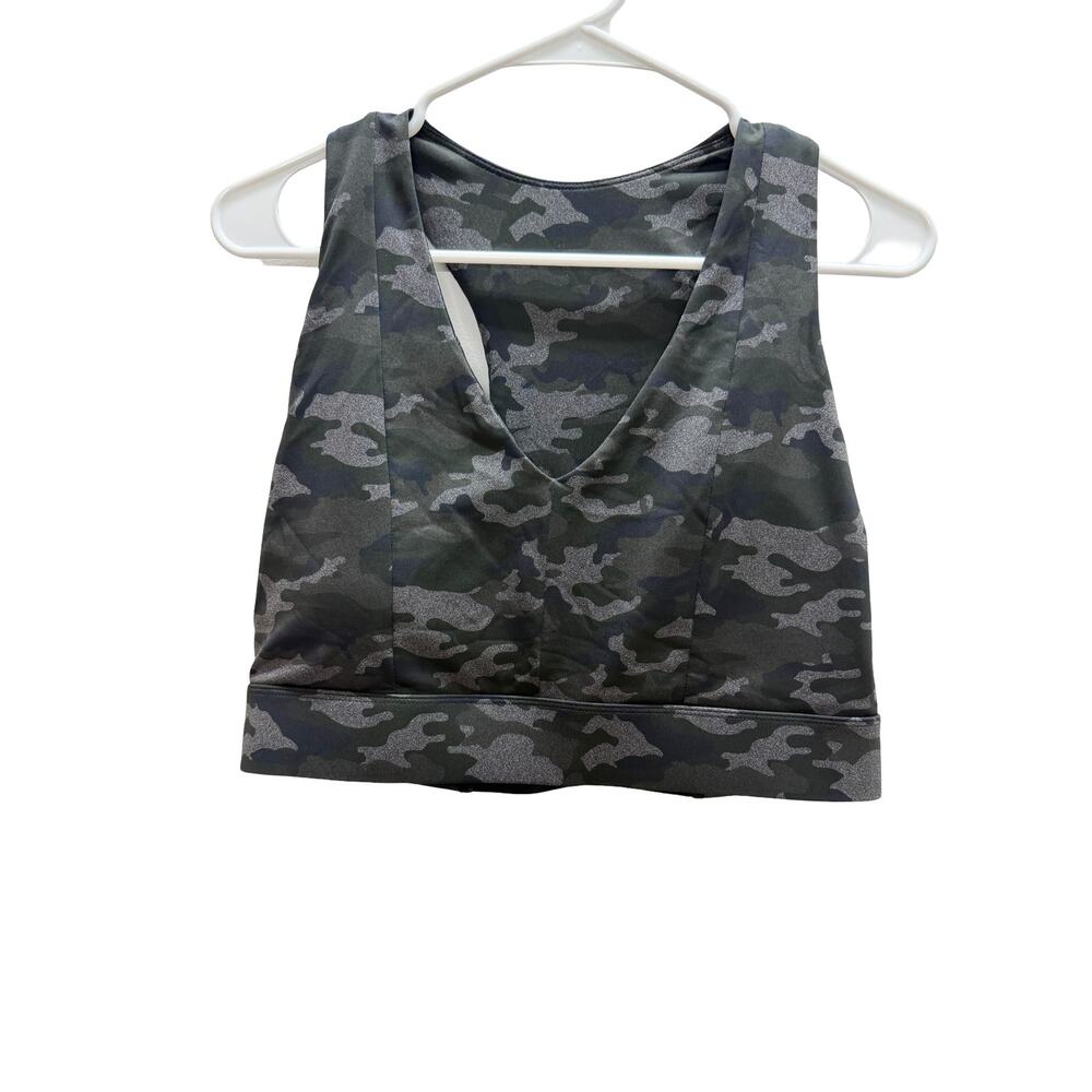 FABLETICS On The Go Medium Impact Camo Sports Bra
